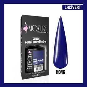 Mozıur H046 Lacivert Uv Led Kalıcı 10 ml Oje