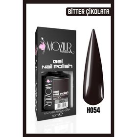 Mozıur H054 Kahverengi Uv Led Kalıcı 10 ml Oje