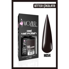 Mozıur H054 Kahverengi Uv Led Kalıcı 10 ml Oje