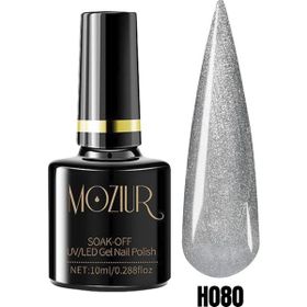 Mozıur H080 Işıltılı Uv Led Kalıcı 10 ml Oje
