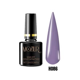 Mozıur H086 Mor Uv Led Kalıcı 10 ml Oje