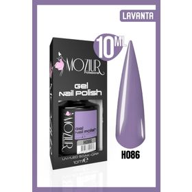 Mozıur H086 Mor Uv Led Kalıcı 10 ml Oje