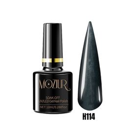 Mozıur H114 Işıltılı Uv Led Kalıcı 10 ml Oje