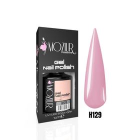 Mozıur H129 Pembe UV Led 10 ml Kalıcı Oje