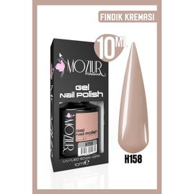 Mozıur H158 Kahverengi UV Led 10 ml Kalıcı Oje