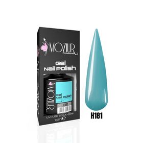 Mozıur H181 UV 10 ml Açık Turkuaz Kalıcı Oje