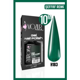 Mozıur H183 UV Led 10 ml Şeffaf Renk Kalıcı Oje