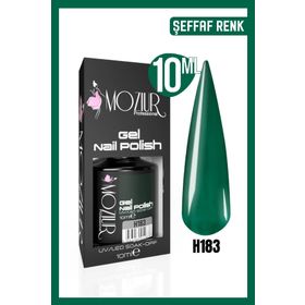 Mozıur H183 UV Led 10 ml Şeffaf Renk Kalıcı Oje