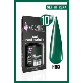 Mozıur H183 UV Led 10 ml Şeffaf Renk Kalıcı Oje