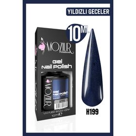 Mozıur H199 Simli UV Led 10 ml Kalıcı Oje