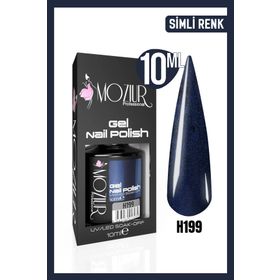 Mozıur H199 Simli UV Led 10 ml Kalıcı Oje