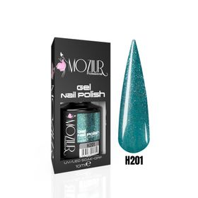 Mozıur H201 Işıltılı UV Led Kalıcı 10 ml Oje