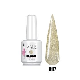 Mozıur Simli Seri A117 Uv Led Kalıcı 15 ml Oje