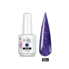 Mozıur Simli Seri A120 Uv Led Kalıcı 15 ml Oje