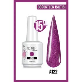 Mozıur Simli Seri A122 Uv Led Kalıcı 15 ml Oje