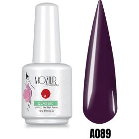 Mozıur Uv Led A089 Mor Kalıcı 15 ml Oje