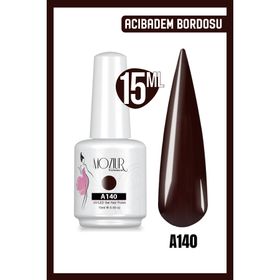Mozıur Uv Led A140 Kahverengi Kalıcı 15 ml Oje