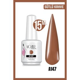 Mozıur Uv Led A147 Kahverengi Kalıcı 15 ml Oje