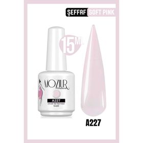 Mozıur Uv Led A227 Şeffaf Kalıcı 15 ml Oje
