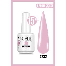 Mozıur Uv Led A232 Pembe Kalıcı 15 ml Oje