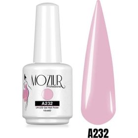 Mozıur Uv Led A232 Pembe Kalıcı 15 ml Oje