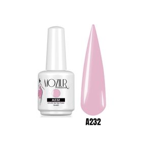 Mozıur Uv Led A232 Pembe Kalıcı 15 ml Oje