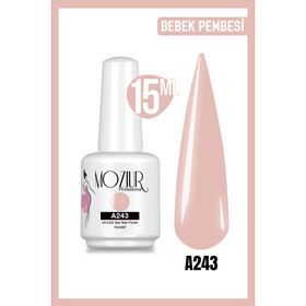 Mozıur Uv Led A243 Nude Kalıcı 15 ml Oje