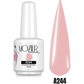Mozıur Uv Led A244 Pembe Kalıcı 15 ml Oje