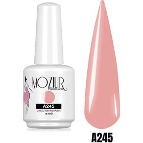 Mozıur Uv Led A245 Pembe Kalıcı 15 ml Oje