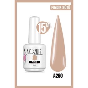 Mozıur Uv Led A260 Kahverengi Kalıcı 15 ml Oje