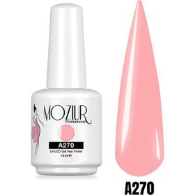 Mozıur Uv Led A270 Pembe Kalıcı 15 ml Oje