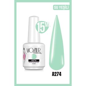 Mozıur Uv Led A274 Yeşil Kalıcı 15 ml Oje