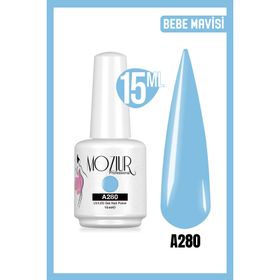 Mozıur Uv Led A280 Mavi Kalıcı 15 ml Oje