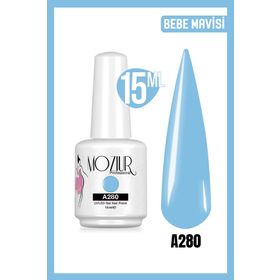 Mozıur Uv Led A280 Mavi Kalıcı 15 ml Oje
