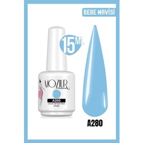 Mozıur Uv Led A280 Mavi Kalıcı 15 ml Oje