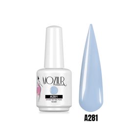 Mozıur Uv Led A281 Açık Mavi Kalıcı 15 ml Oje