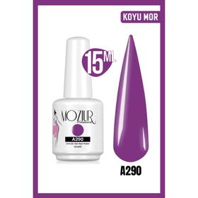 Mozıur Uv Led A290 Parlak Mor Kalıcı 15 ml Oje