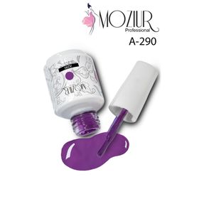 Mozıur Uv Led A290 Parlak Mor Kalıcı 15 ml Oje