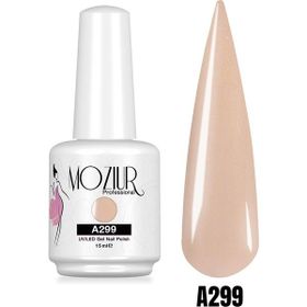 Mozıur Uv Led A299 Işıltılı Kalıcı 15 ml Oje
