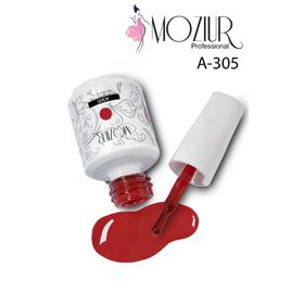 Mozıur Uv Led A305 Kırmızı Kalıcı 15 ml Oje