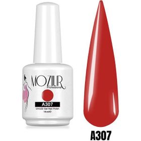 Mozıur Uv Led A307 Kırmızı Kalıcı 15 ml Oje