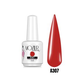 Mozıur Uv Led A307 Kırmızı Kalıcı 15 ml Oje