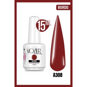 Mozıur Uv Led A308 Kırmızı Kalıcı 15 ml Oje