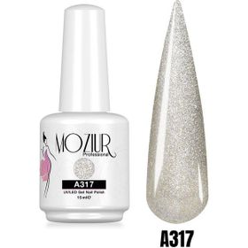 Mozıur Uv Led A317 Simli Kalıcı 15 ml Oje