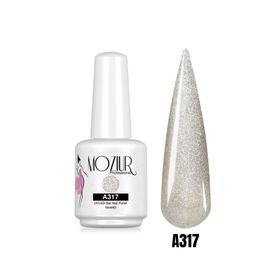 Mozıur Uv Led A317 Simli Kalıcı 15 ml Oje