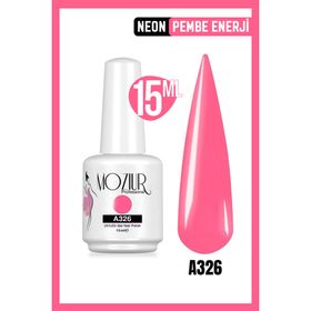 Mozıur Uv Led A326 Pembe Kalıcı 15 ml Oje