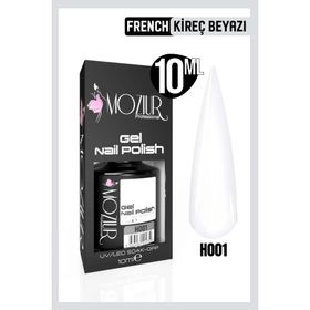 Mozıur Uv Led H001 Kireç Beyaz Kalıcı 10 ml Oje