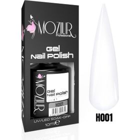 Mozıur Uv Led H001 Kireç Beyaz Kalıcı 10 ml Oje