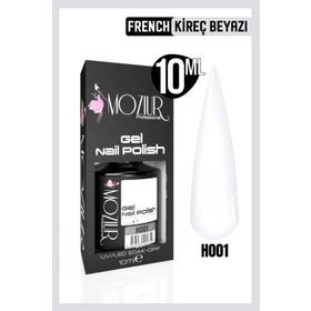 Mozıur Uv Led H001 Kireç Beyaz Kalıcı 10 ml Oje