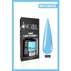 Mozıur Uv Led H010 Mavi Kalıcı 10 ml Oje